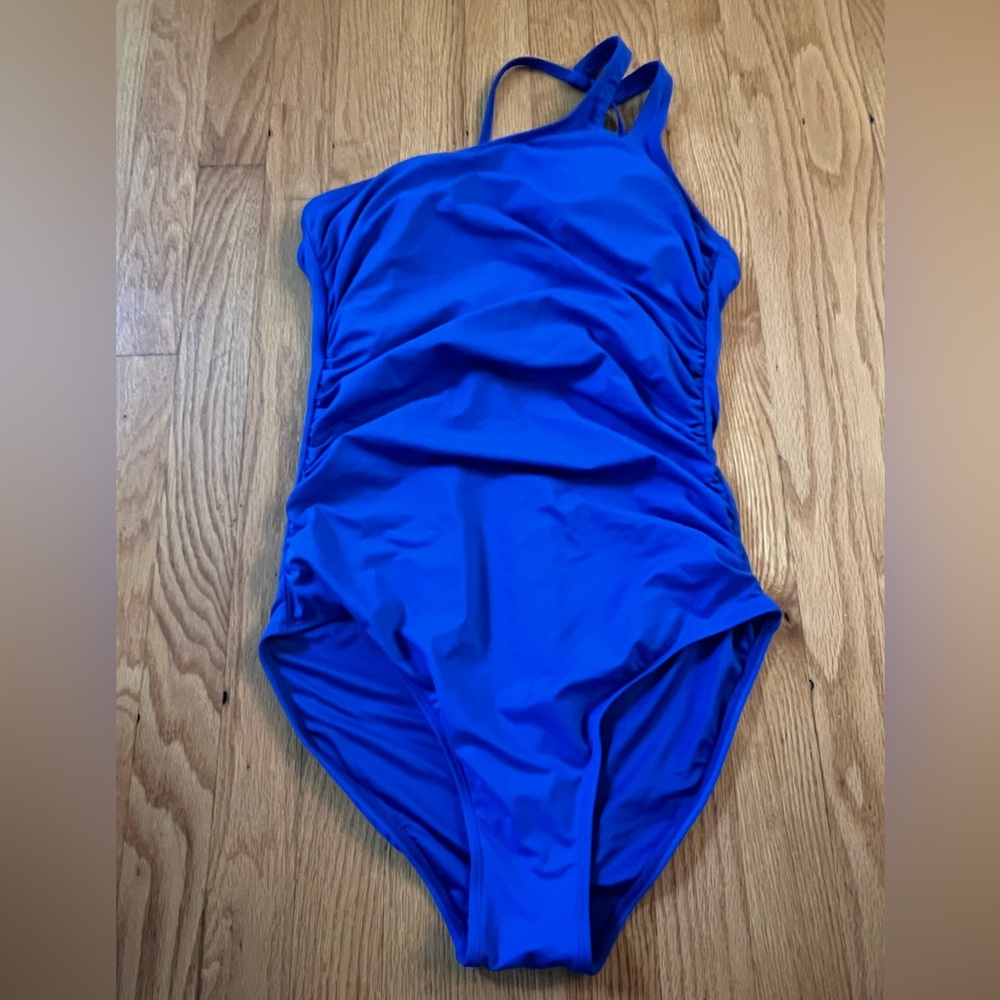 Vibrant Blue swimsuit
